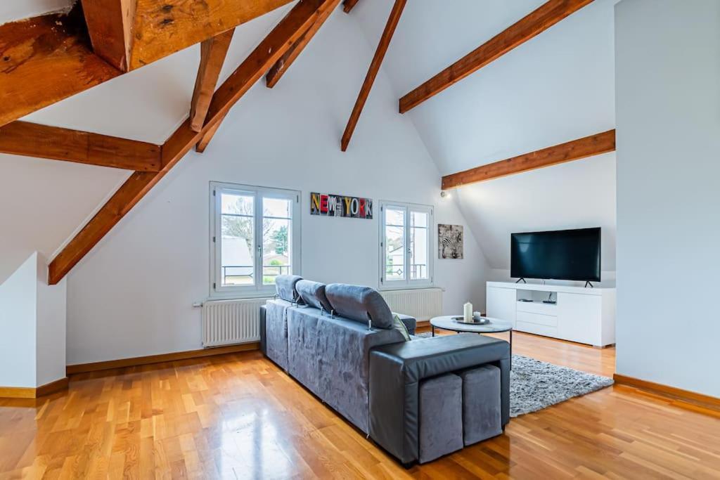 Charmante Maison Au Calme Yerres Exterior foto